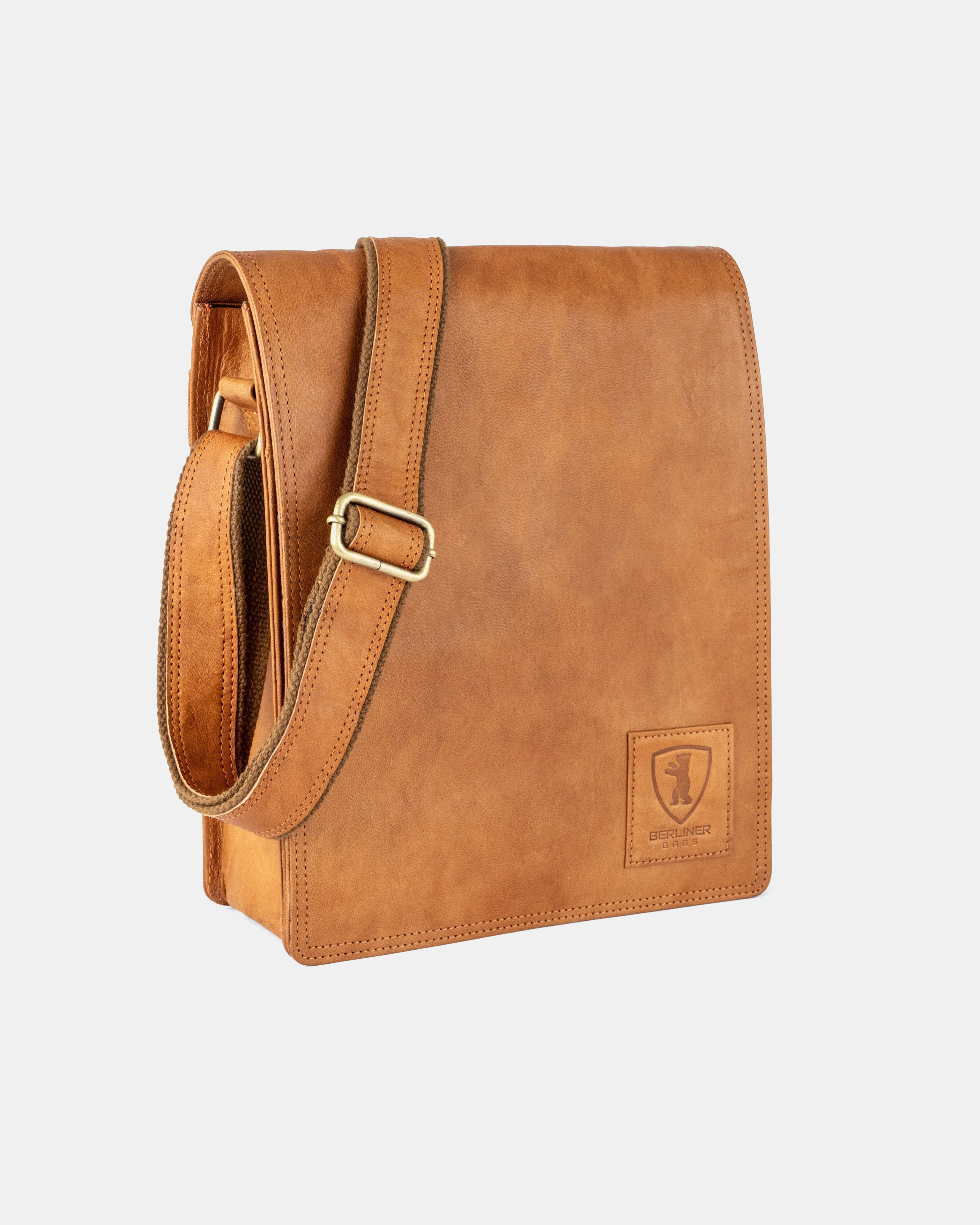 berliner-bags-konrad-sac-messenger-marron-vintage-cuir image 4
