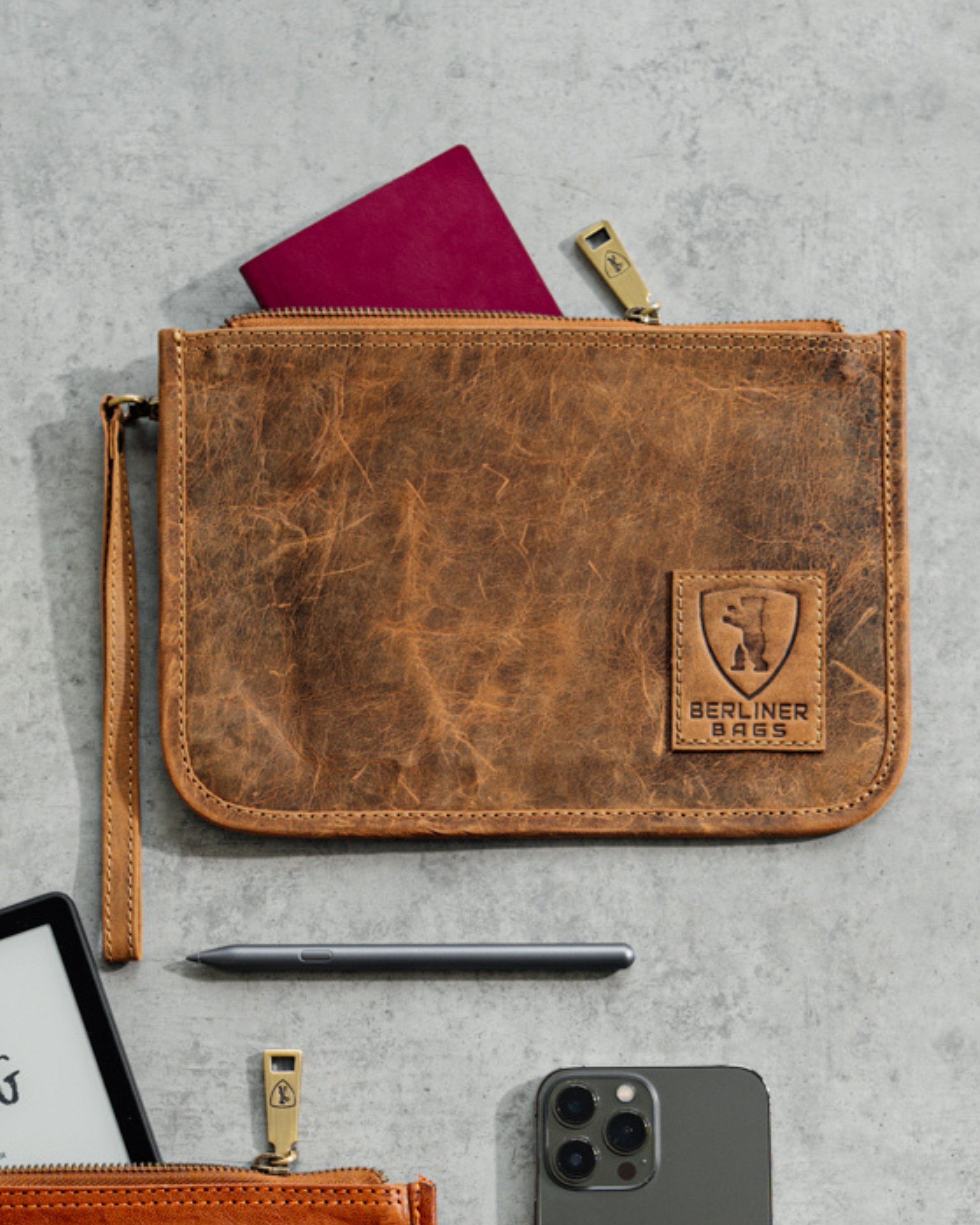 berliner-bags-theo-pochette-documents-cuir-noyer-m-bureau image 5