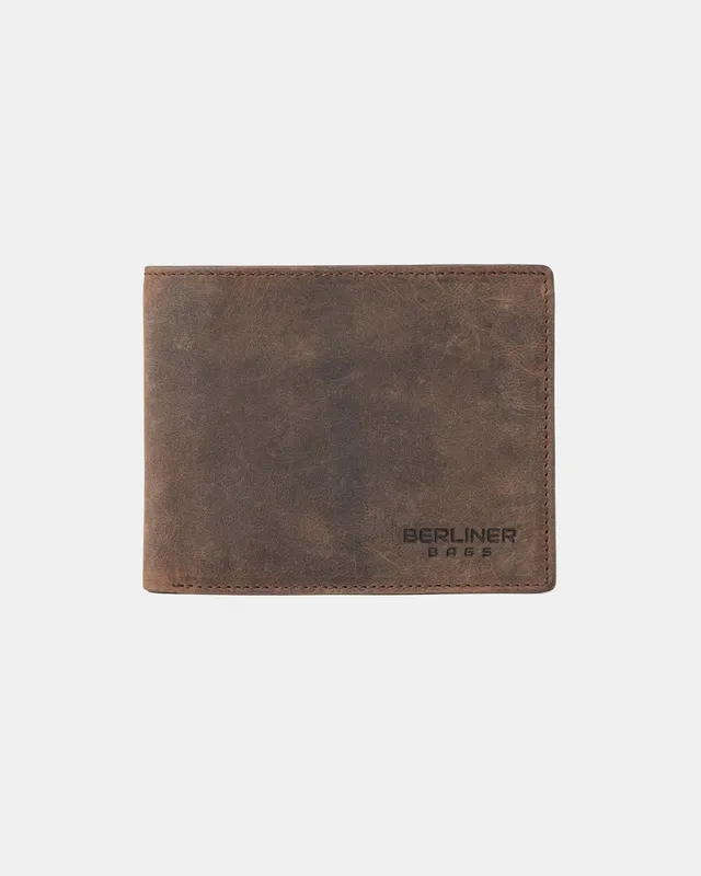 berliner-bags-classic-wallet-portefeuille-cuir-espresso-ii-rfid image 1