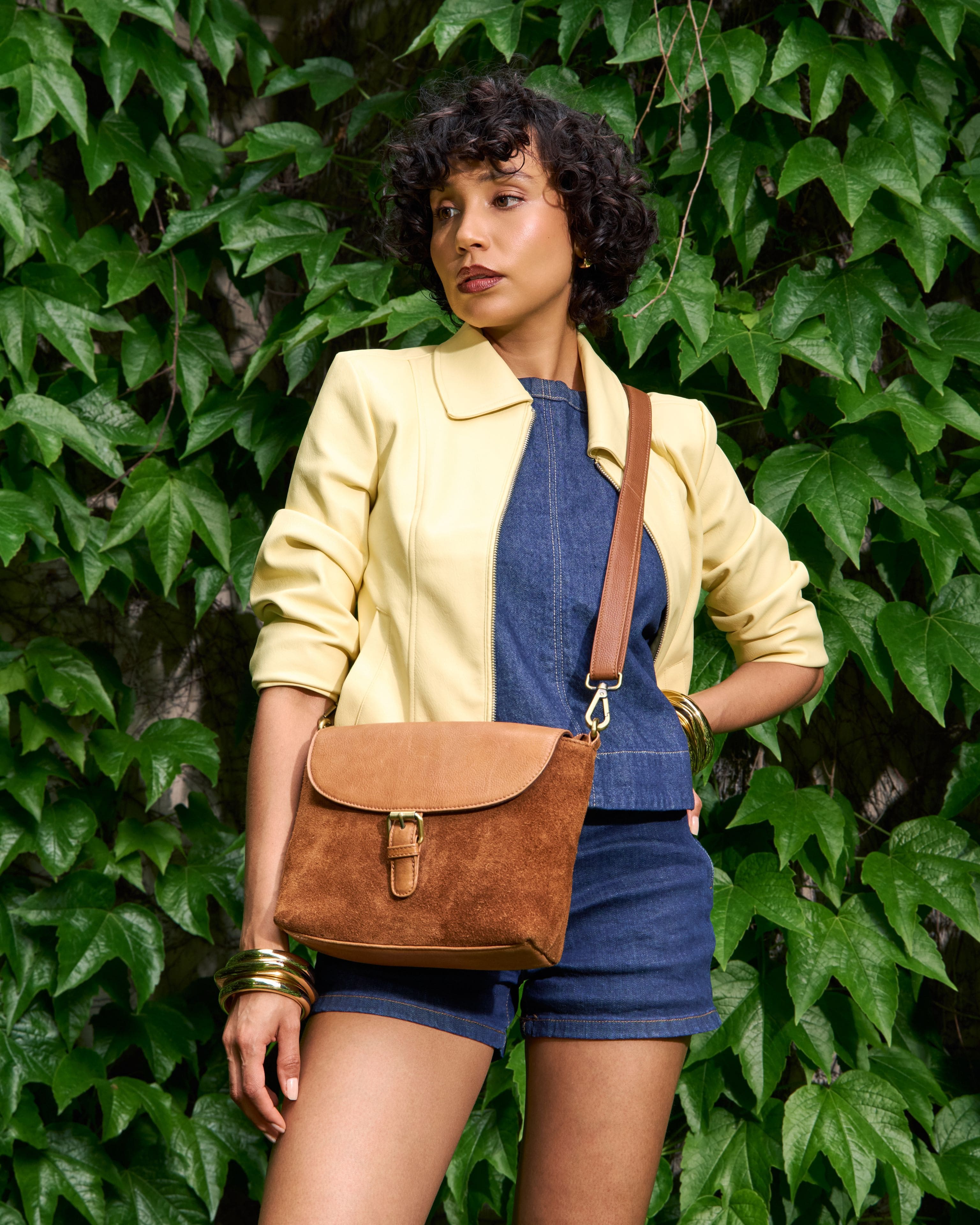 berliner-bags-catalina-sac-cuir-camel-bandouli-re image 1