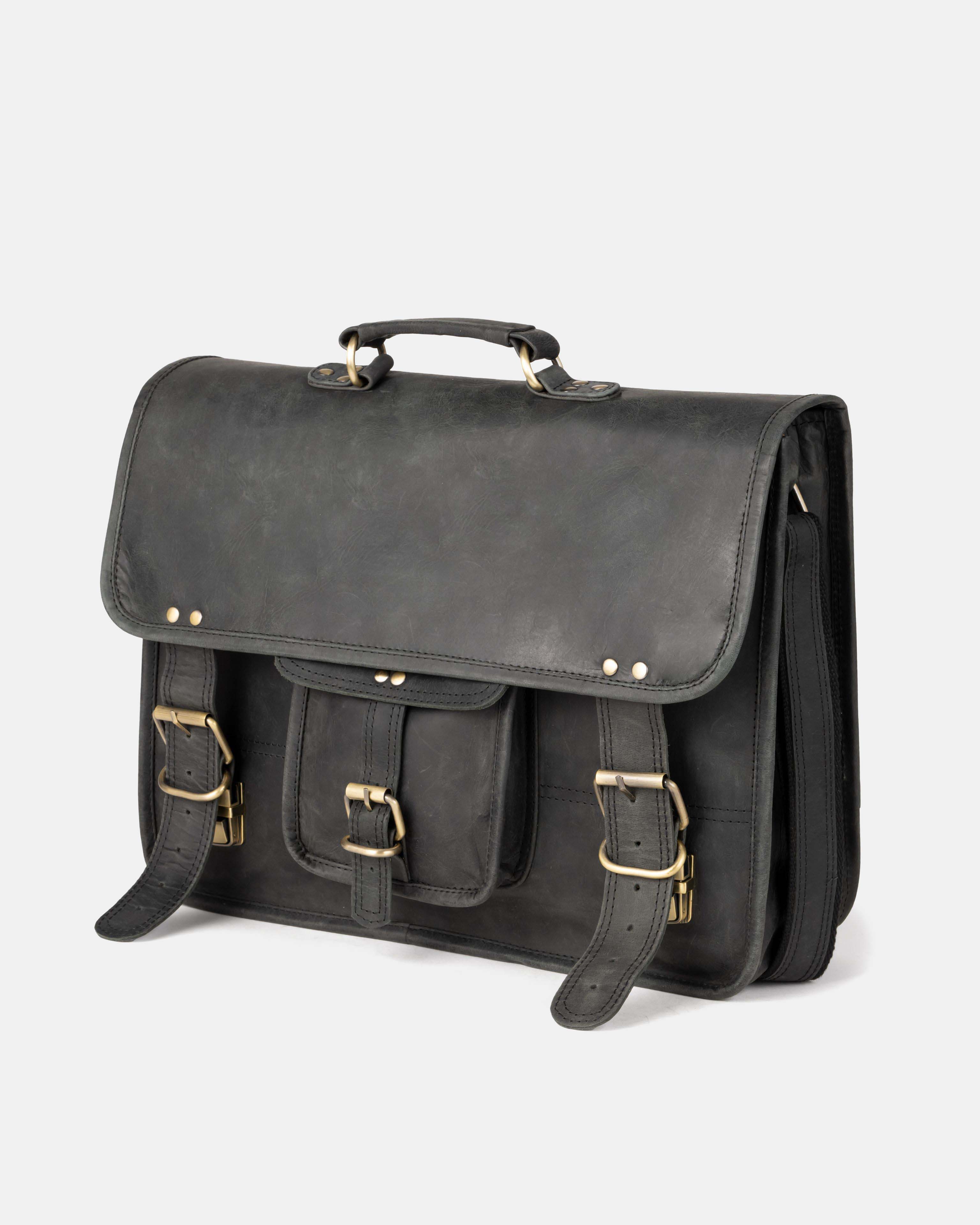 berliner-bags-berlin-sac-messager-gris-fonc-xl-ordinateur image 2