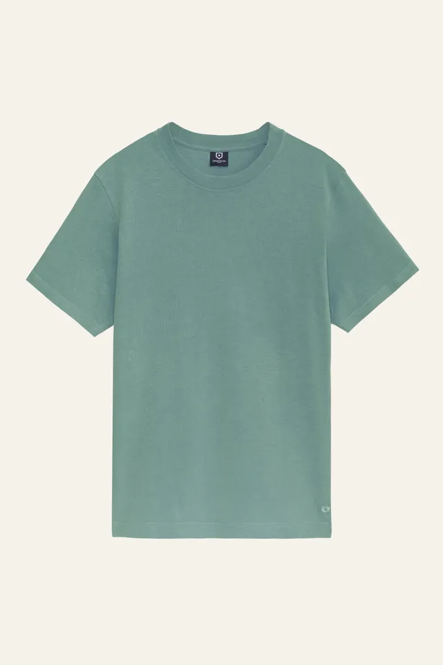 le-pantalon-t-shirts-homme-tee-shirt-sauge-coton-bio image 1