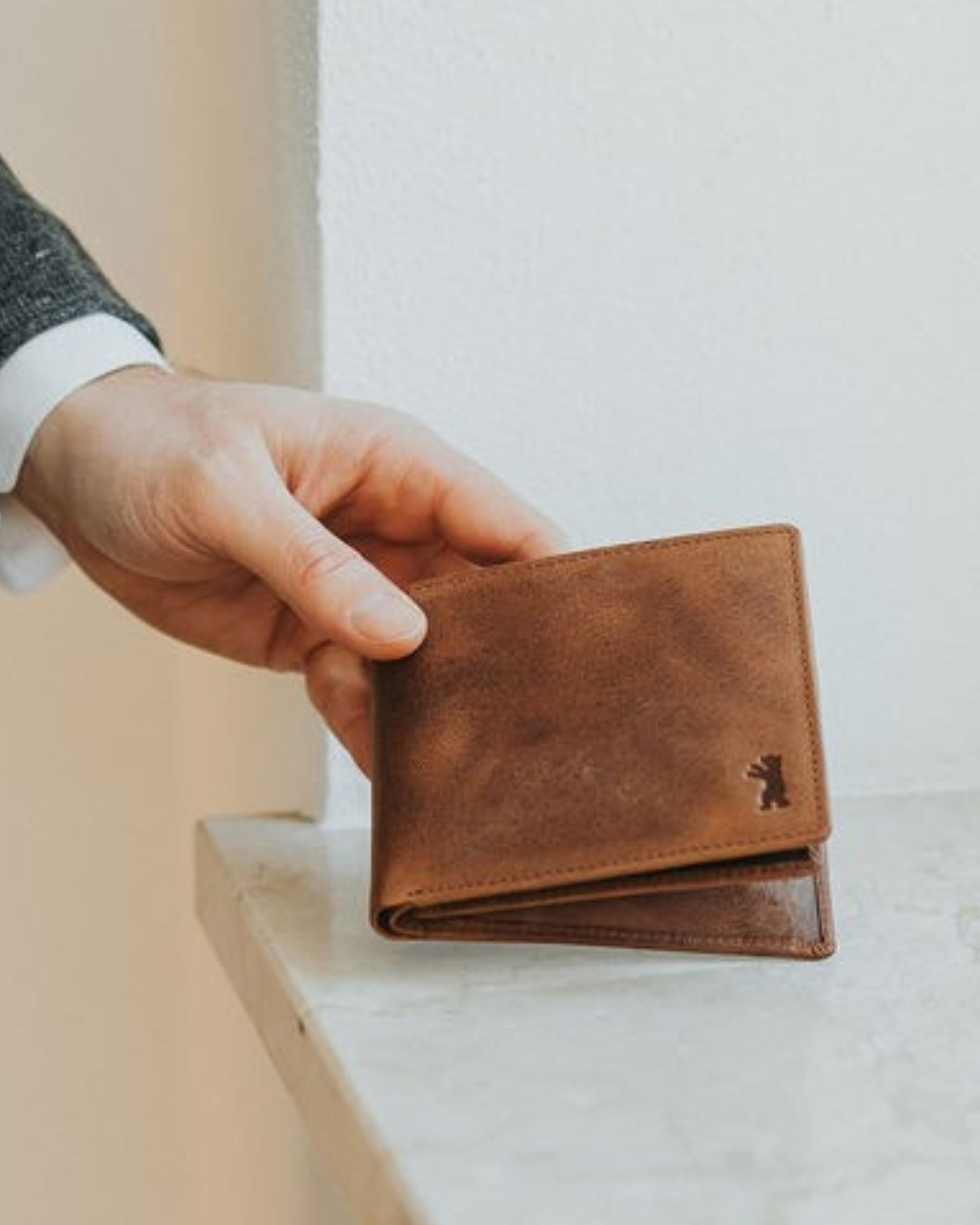 berliner-bags-peter-3-0-portefeuille-cuir-camel-rfid image 2