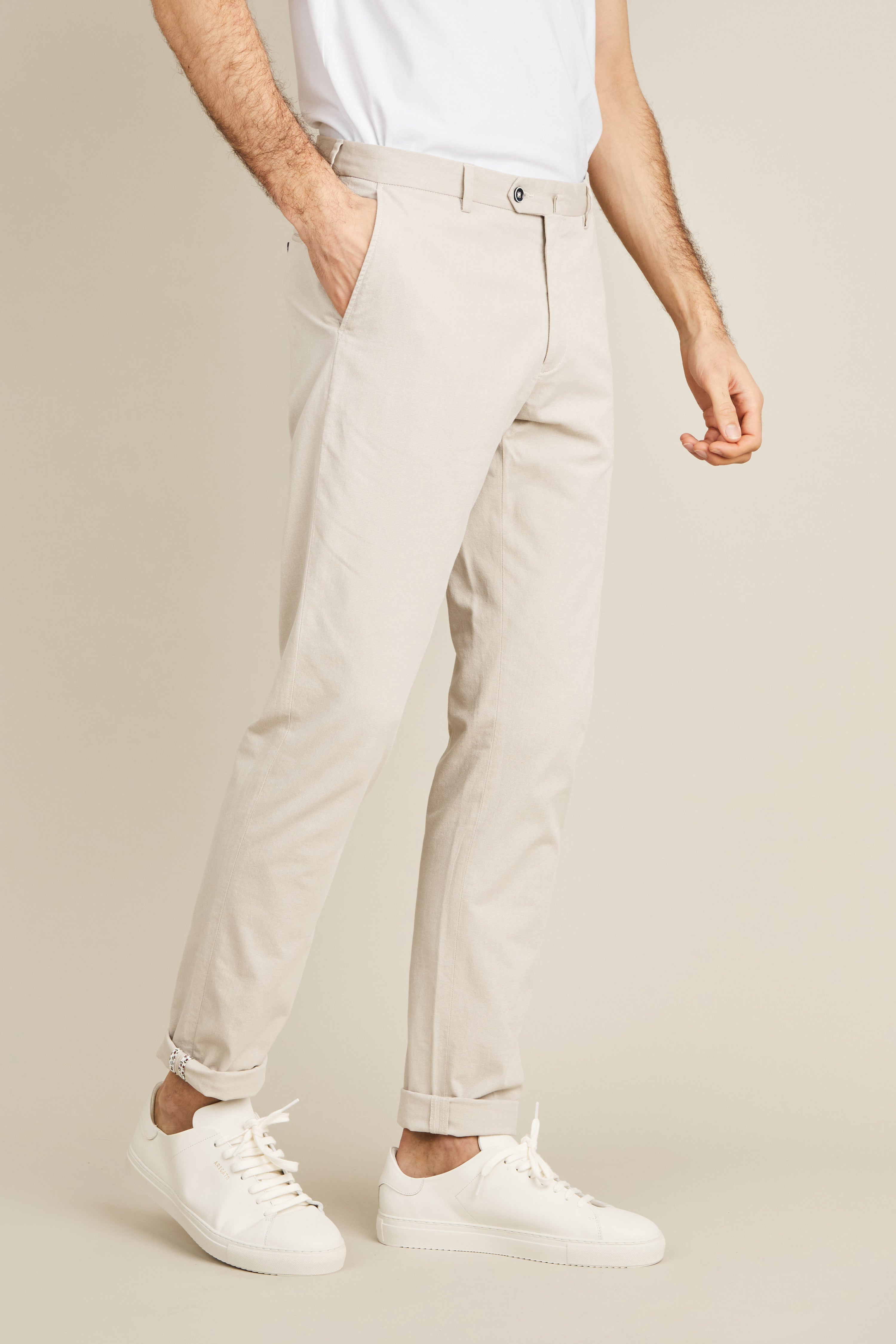 le-pantalon-chinos-homme-chino-a-rien-beige-coton-170g image 4