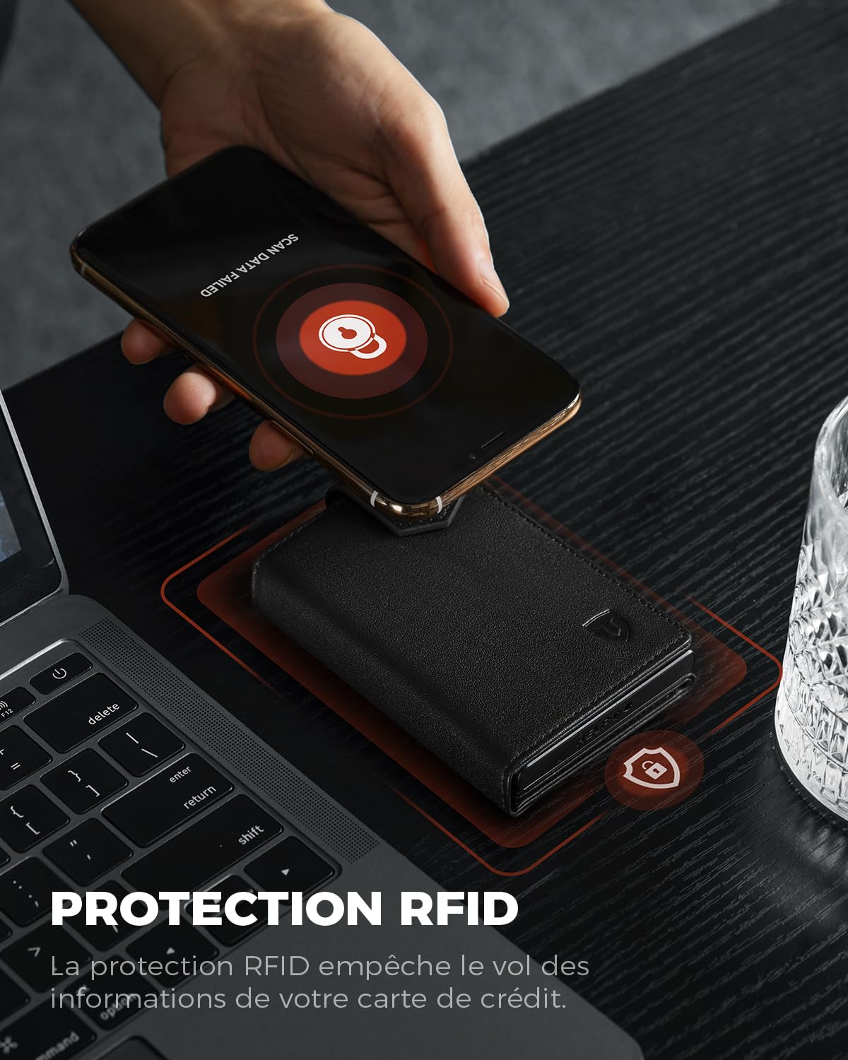 lorzor-leather-wallet-portefeuille-cuir-noir-10-cartes-rfid image 6