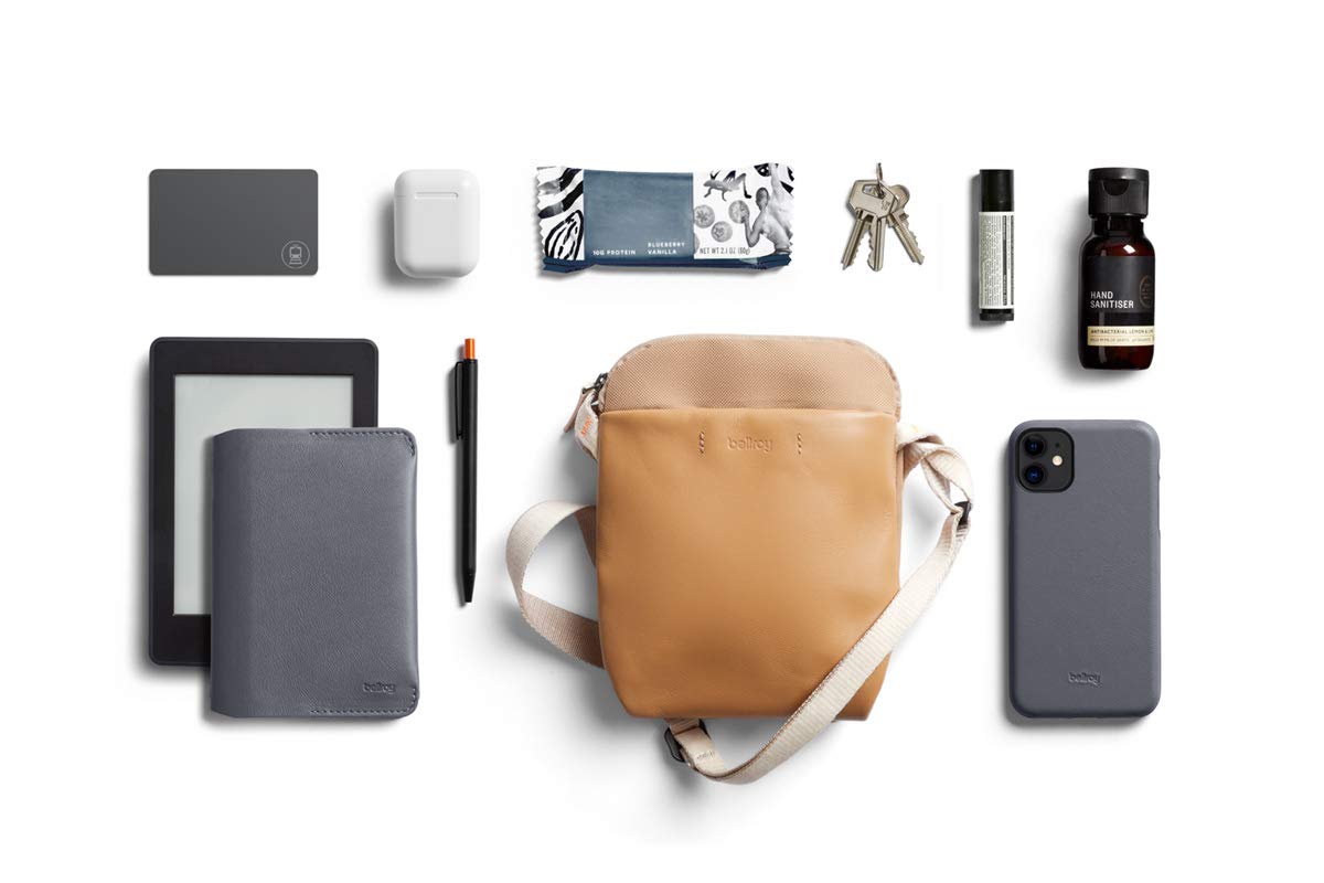 bellroy-city-pouch-premium-besace-cuir-desert image 7