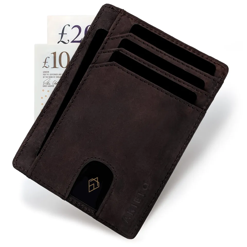 akielo-bravo-dark-mocha-portefeuille-cuir-marron-homme image 1