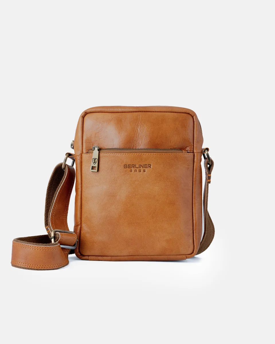 berliner-bags-tom-m-sac-bandouli-re-homme-marron-vintage image 1