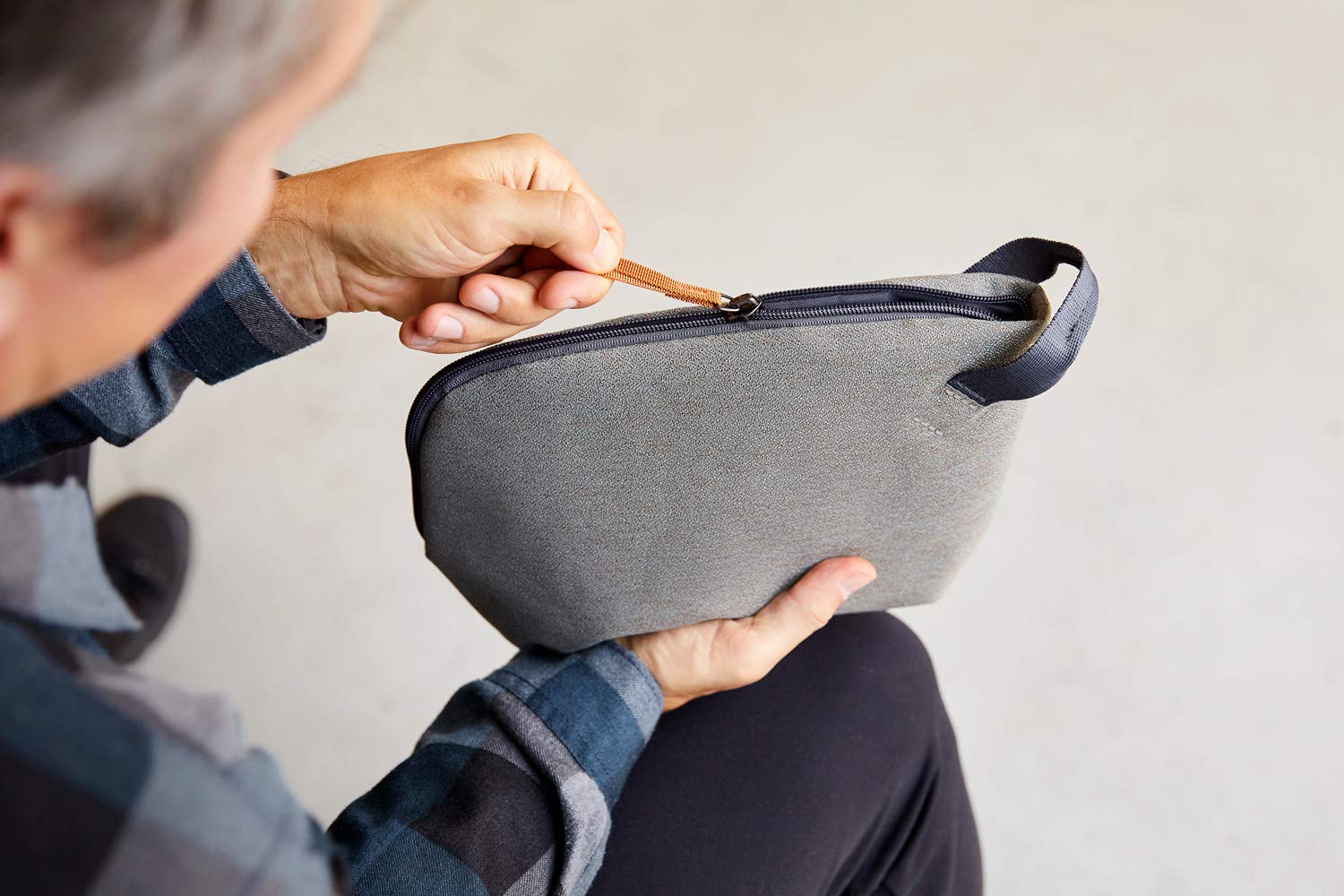 bellroy-desk-pouch-pochette-bureau-black-tissu-recycl image 7
