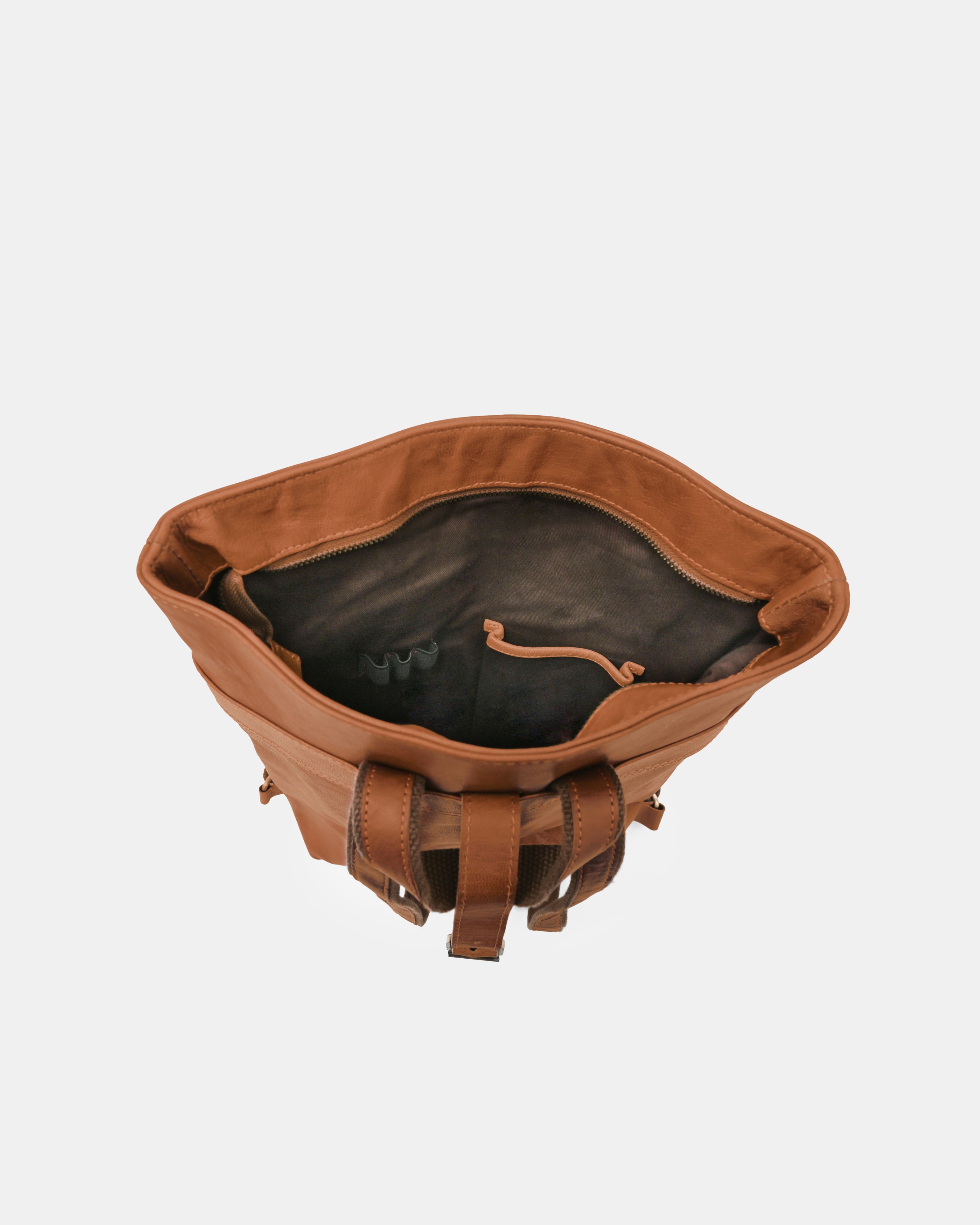 berliner-bags-seattle-sac-dos-cuir-vintage-brown image 5