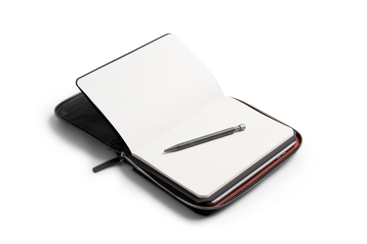 bellroy-tokyo-folio-8-housse-tablette-raven-carnet-a5-cuir image 2