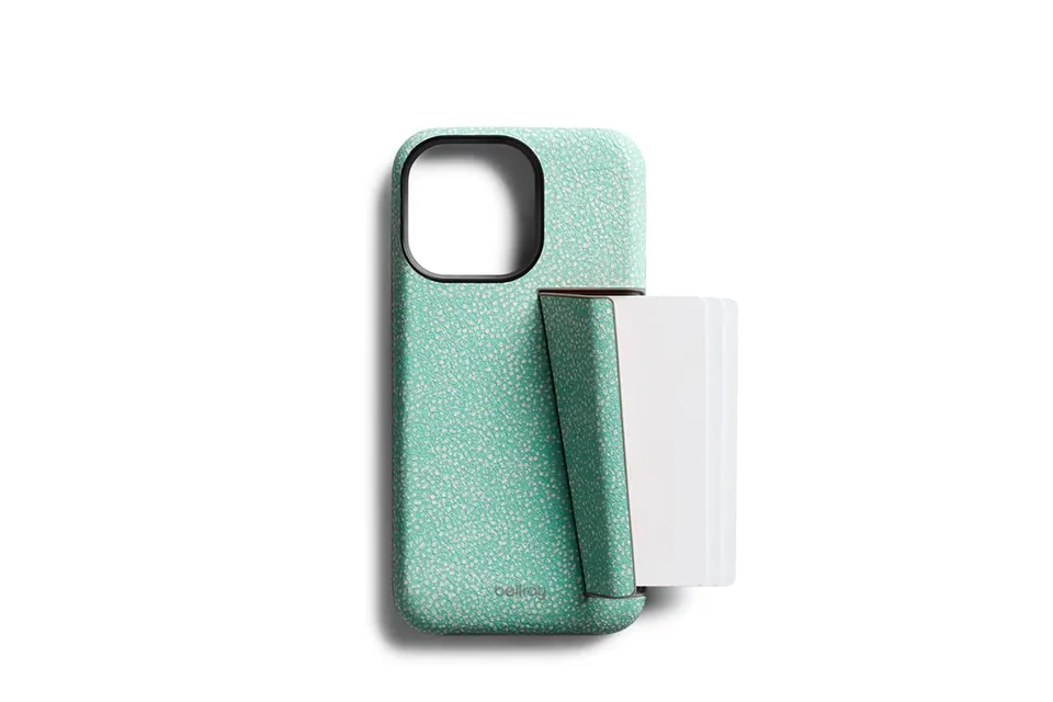bellroy-phone-case-cuir-iphone-13-pro-lagoon-3-cartes image 1