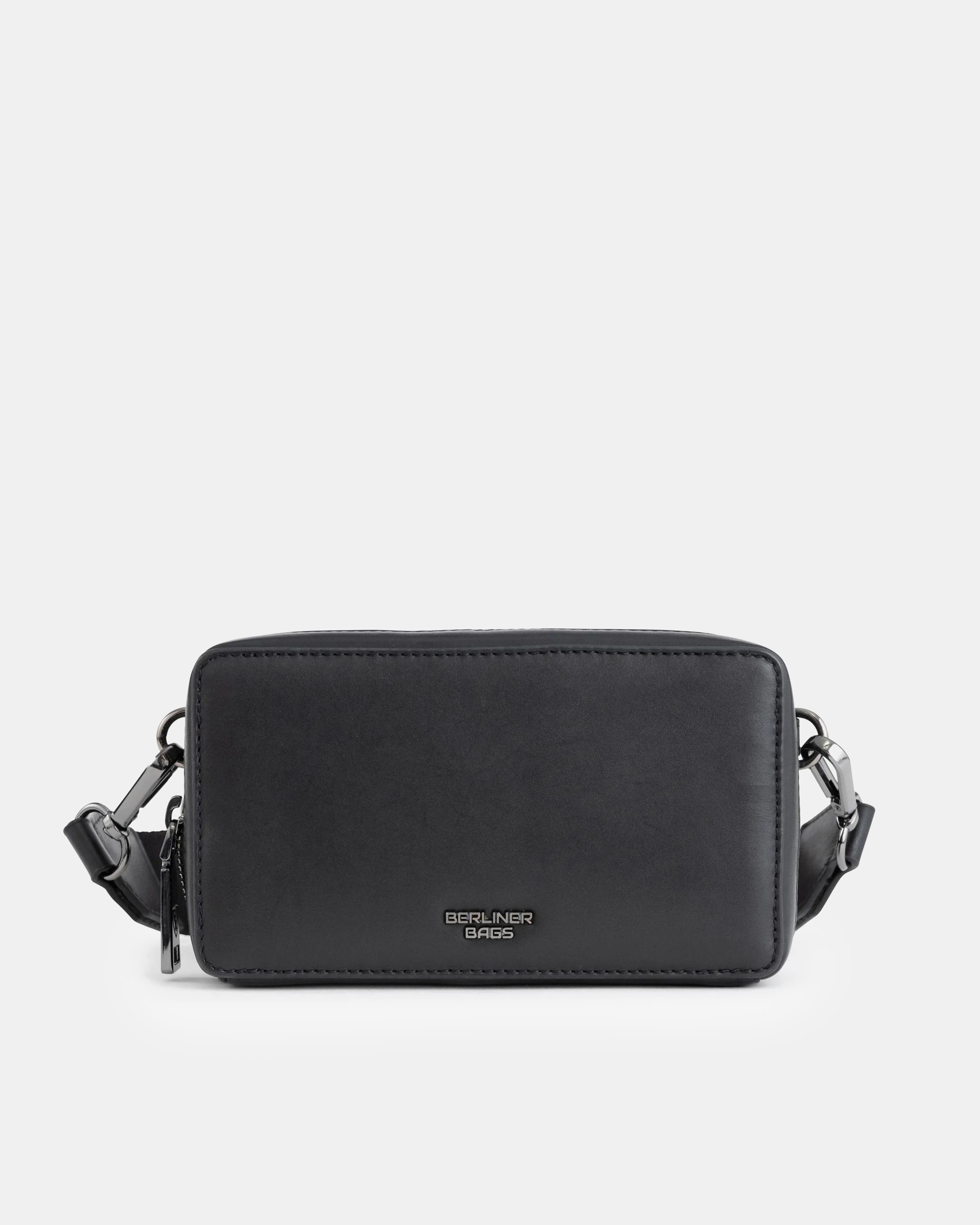 berliner-bags-seoul-go-to-pocket-sac-cuir-noir-mini image 1