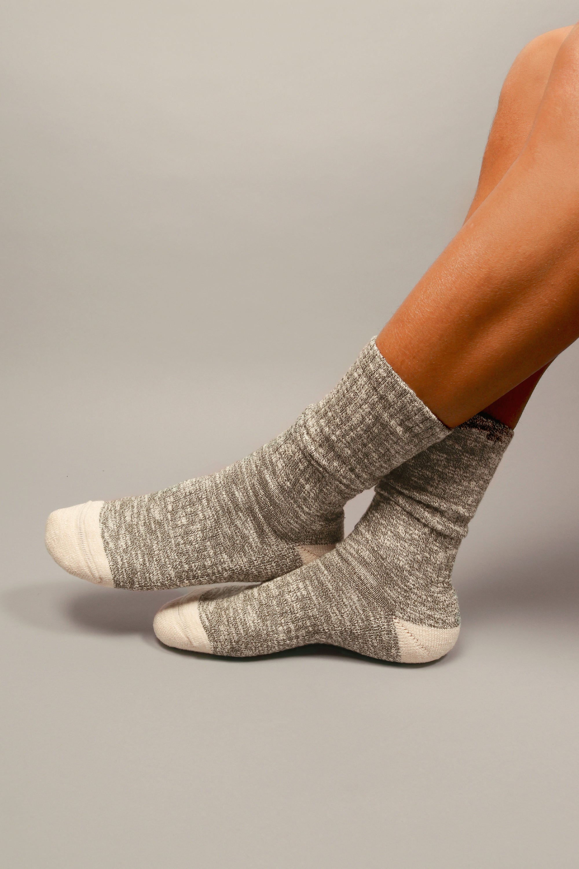 le-pantalon-accessoires-homme-chaussettes-coton-chaussettes-vertes image 1