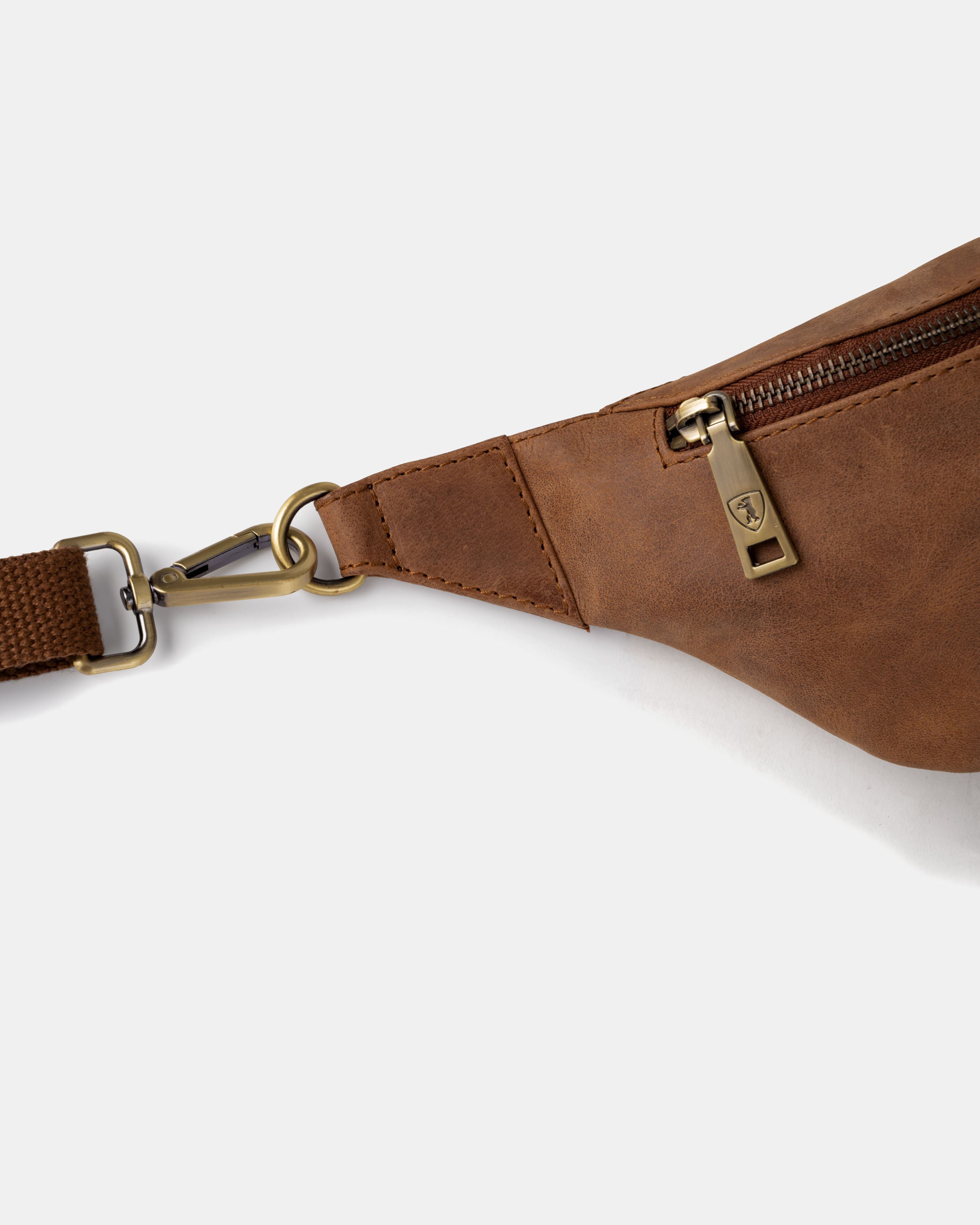 berliner-bags-kai-xl-sac-banane-camel-cuir-vintage image 7