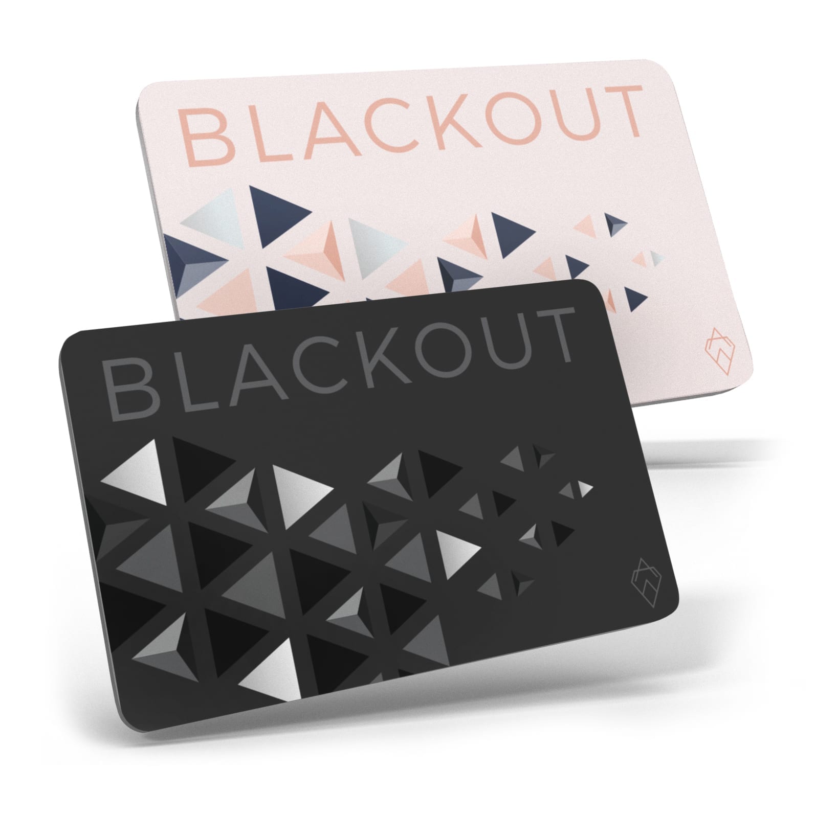 akielo-blackout-portefeuille-cuir-lot-2-noir-blush image 1