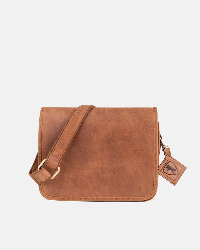 berliner-bags-lisbon-sac-paule-cuir-camel-taille-s image 1