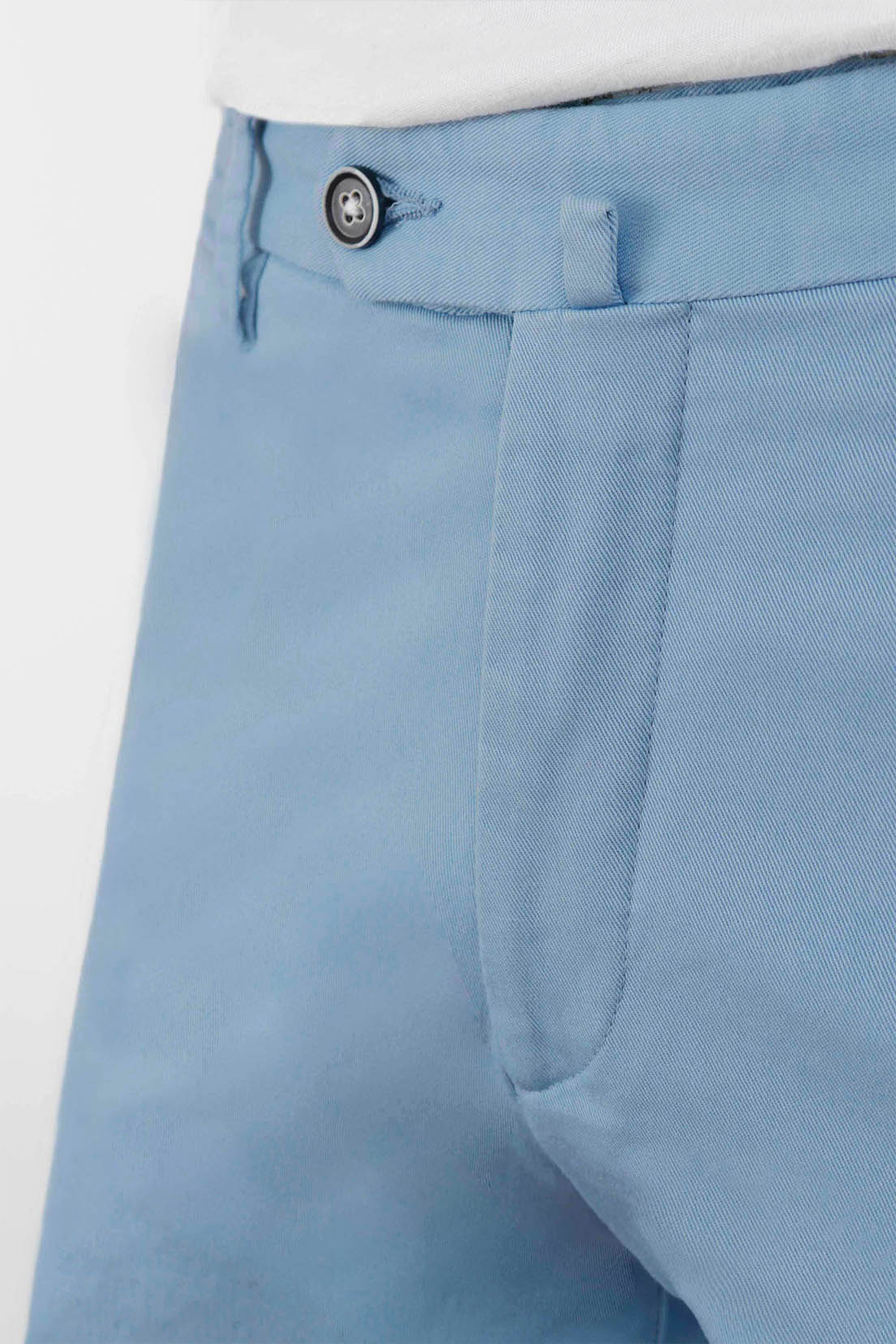 le-pantalon-chinos-homme-chino-bleu-pastel-semi-slim-coton-stretch image 2