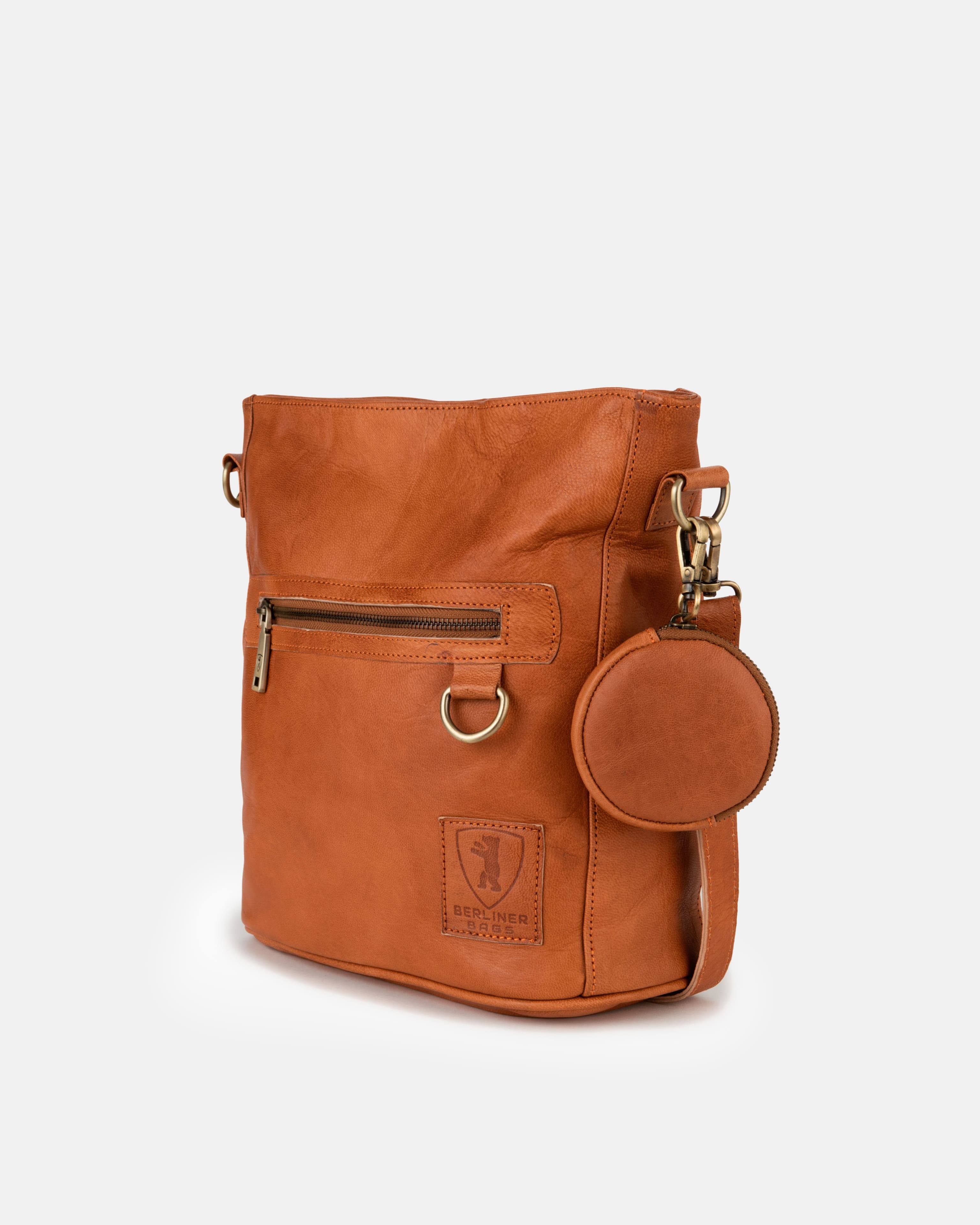 berliner-bags-siena-vintage-sac-paule-marron-vintage image 5