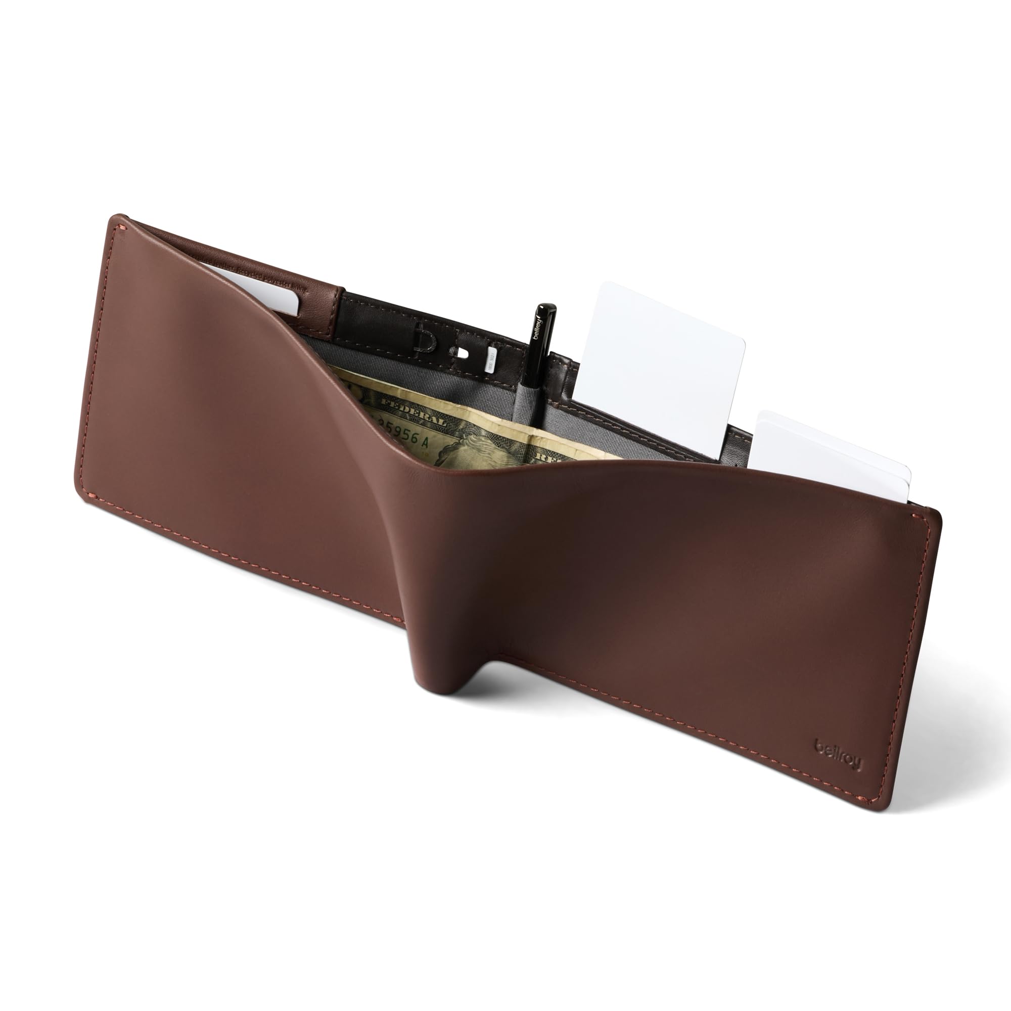 bellroy-travel-wallet-portefeuille-voyage-cocoa-cuir-rfid image 7