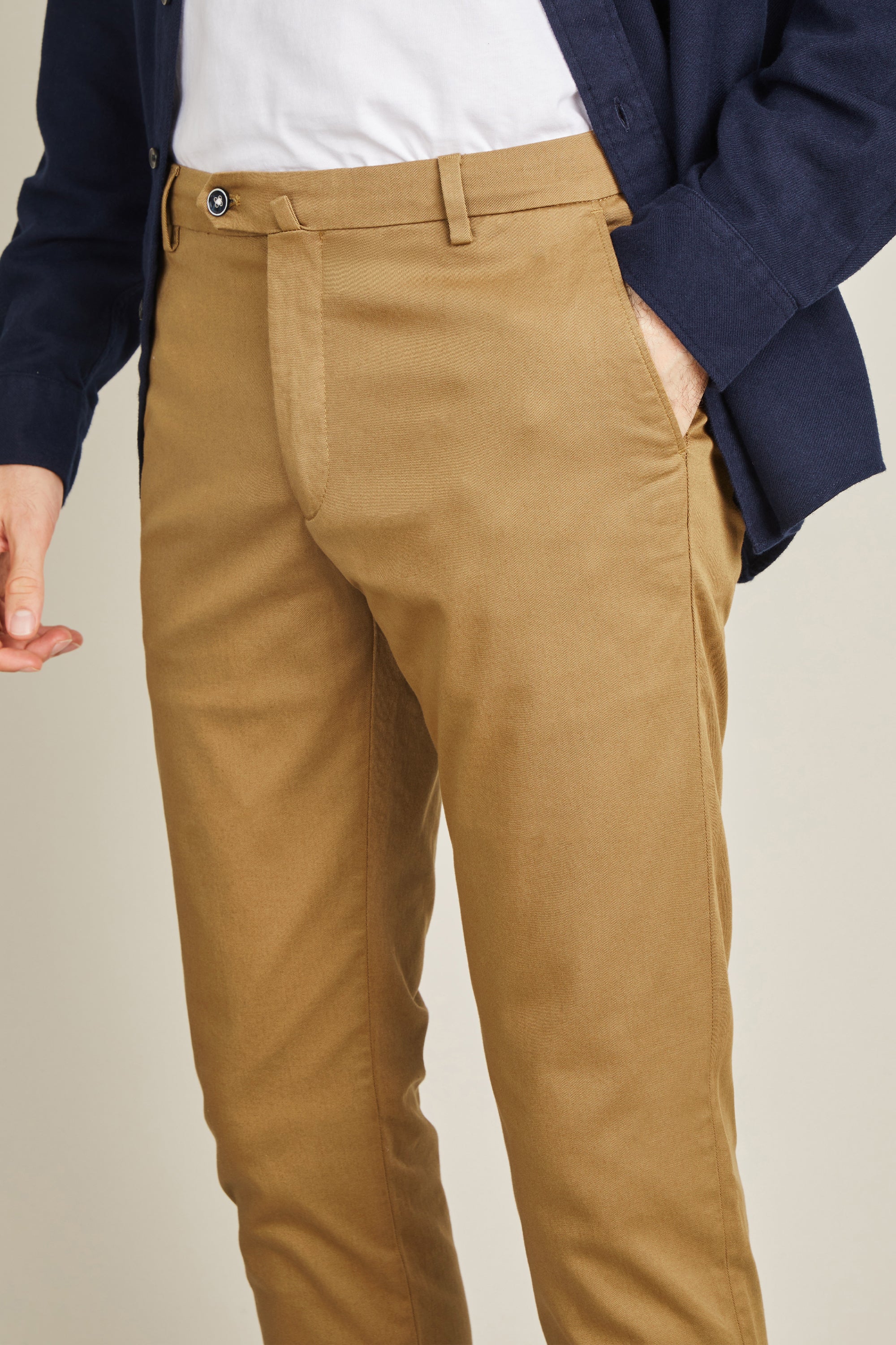 le-pantalon-chinos-fm-lpc-38-chino-beige-fonc-coton image 4