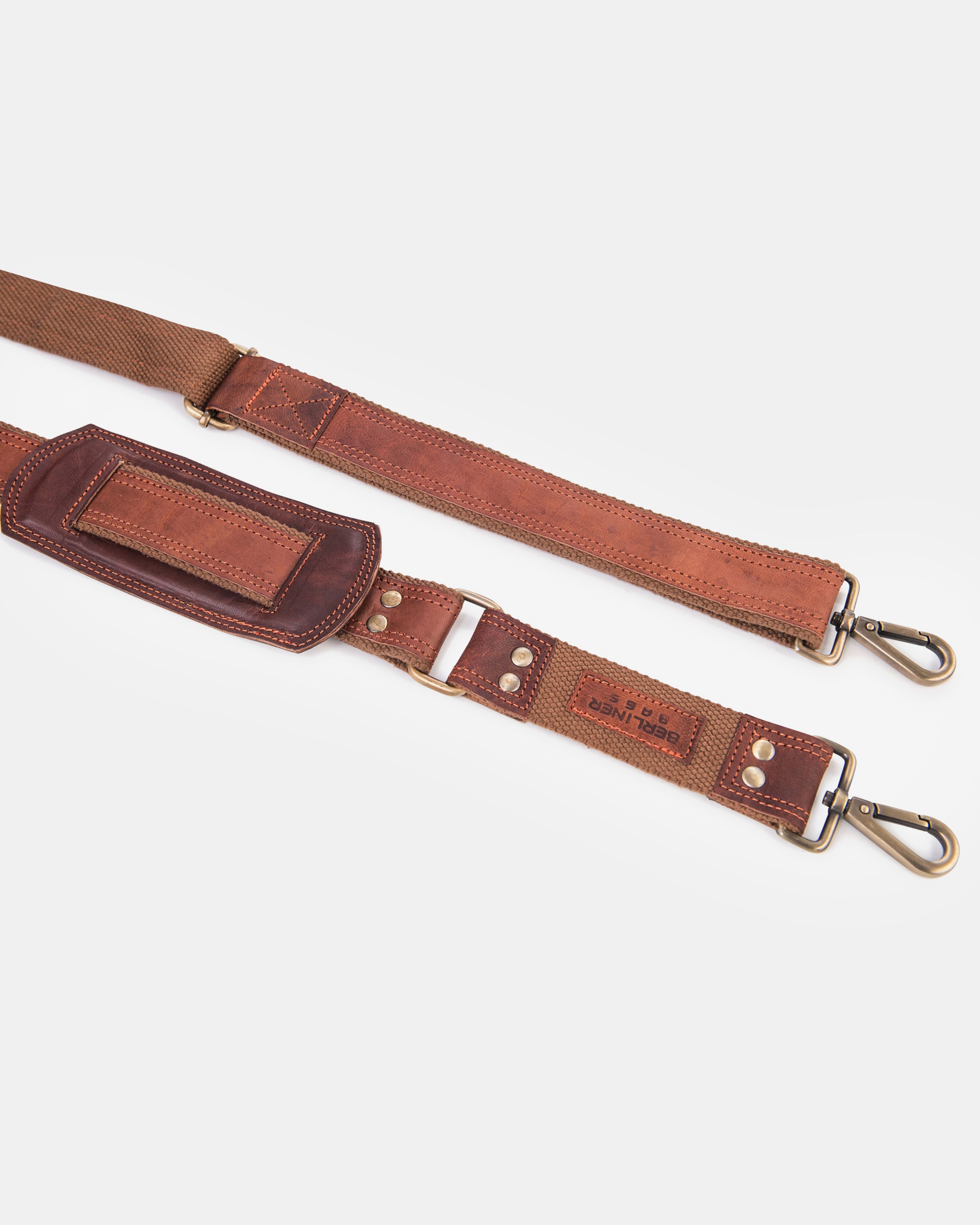 berliner-bags-new-york-sac-voyage-marron-vintage-l image 8